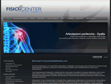 Tablet Screenshot of fisiocentermultimedica.com